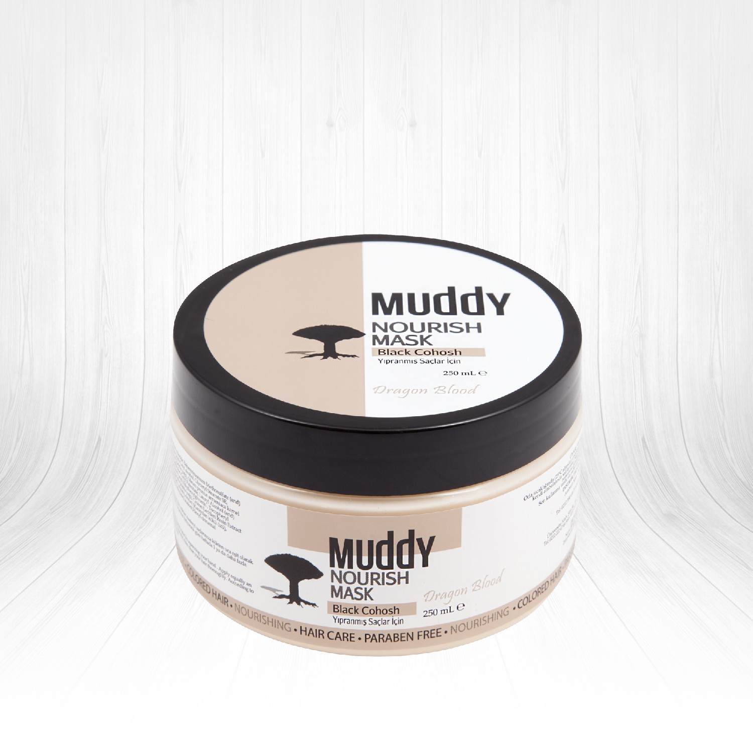 Muddy Nourish Yıpranmış Saç Maskesi
